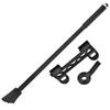 Bicycle Accessories Bike Kickstand Stainless Steel/Carbon Fiber Bike Parking Foot Side Stand Support Quick Release Ultralight Bike Parts (Color : Black) view 1