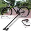Bicycle Accessories Bike Kickstand Stainless Steel/Carbon Fiber Bike Parking Foot Side Stand Support Quick Release Ultralight Bike Parts (Color : Black) view 4