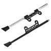 Bicycle Accessories Bike Kickstand Stainless Steel/Carbon Fiber Bike Parking Foot Side Stand Support Quick Release Ultralight Bike Parts (Color : White) view 3