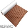 YIYIBYUS Teak Deck Mat,94.5"x35.4" EVA Foam Faux Teak Boat Decking Sheet Non-Slip and Self-Adhesive Marine Sheet Boat Yacht Flooring view 2