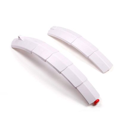 SJHY Bicycle Accessories Telescopic Folding Bicycle Mudguard,for Mountain Bikes Mudguard for Road Bikes with Rear Mudguard Bike Parts (Color : Pink)