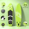 FBSPORT 10'6'' Premium Inflatable Stand Up Paddle Board, Yoga Board with Durable SUP Accessories & Carry Bag | Wide Stance, Surf Control, Non-Slip Deck, Leash, Paddle and Pump for Youth & Adult view 3