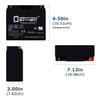 Mighty Max Battery 12V 18AH SLA Replacement Battery for D5745 40648-4 Pack view 2