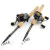 1.8m-2.7m Cast Rod Cast Wheel Combination, Wooden Handle Lure Cast Rod and 18+1BB Reel Set, Fishing Rod Reel Combo, Trout Rod, Cast Rod ZYHYD view 1