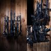 Nswern Gun Rack Wall Mount 2x3-slot Gun Free-Standing Rack,Sturdy Metal Gun Storage Holder,Wall Gun Rack Firearm Free-Standing Indoor Display Stand view 3