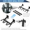 Nswern Gun Rack Wall Mount 2x3-slot Gun Free-Standing Rack,Sturdy Metal Gun Storage Holder,Wall Gun Rack Firearm Free-Standing Indoor Display Stand view 4