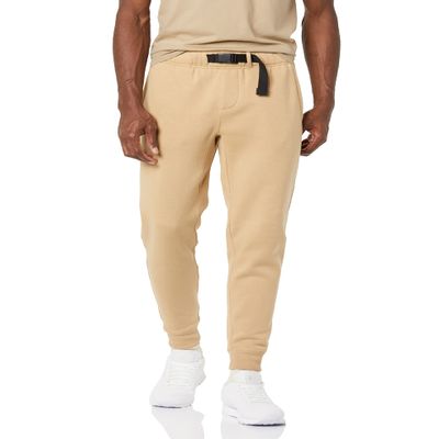 Amazon Aware Men's Fleece Sweatpants, Tan, Medium