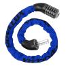 UBULLOX Bike Chain Lock 3FT Bike Lock 5-Digit Combination Resettable Anti-Theft Bicycle Locks Steel Chain for Bicycle, Motorcycle and More, Blue view 1