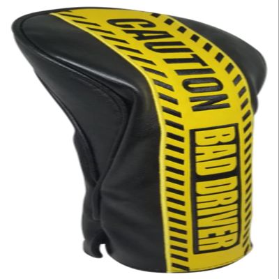 ReadyGOLF Caution: Bad Driver Embroidered Driver Headcover