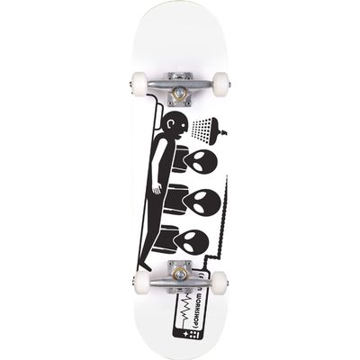 Alien Workshop Abduction Complete Skateboard -7.75 White