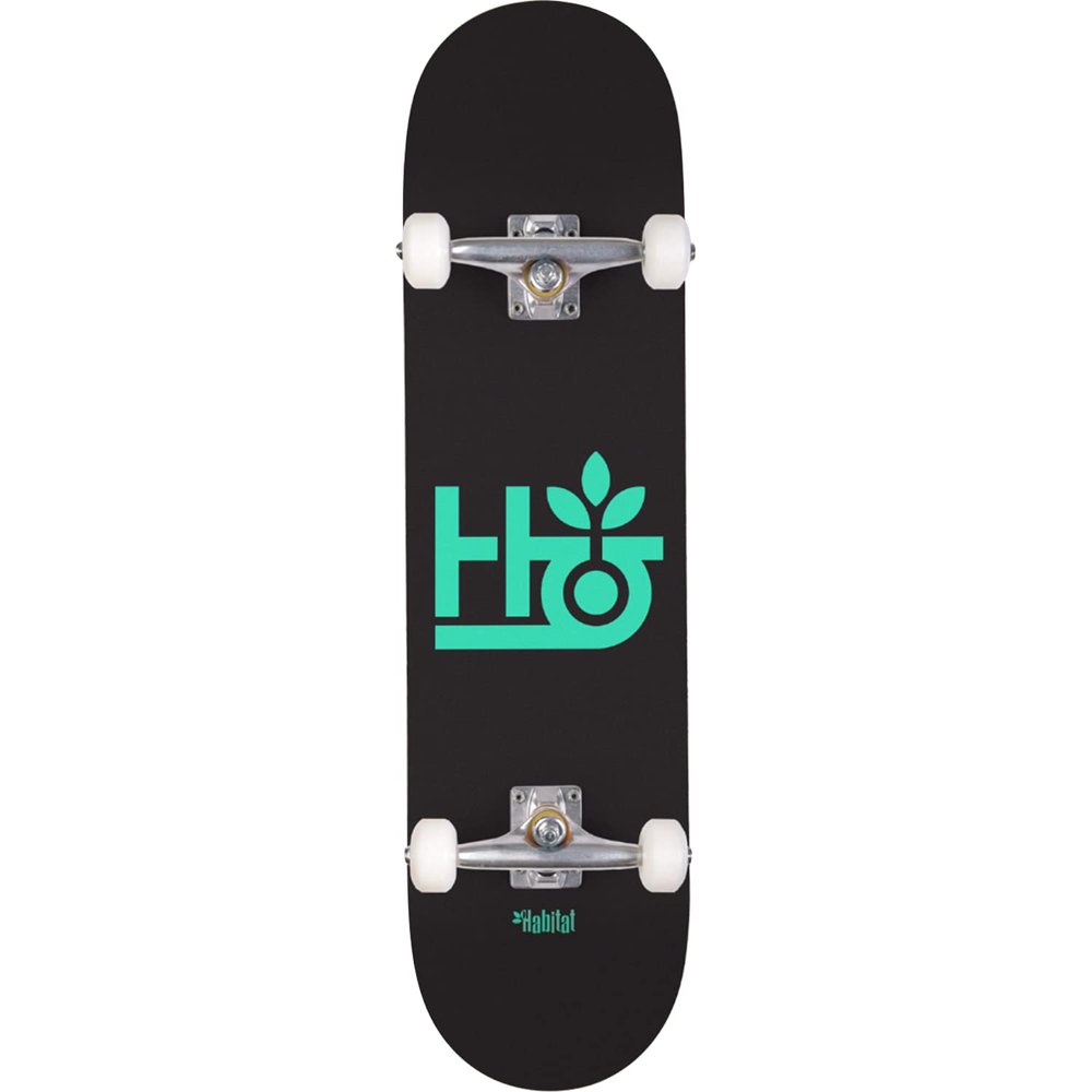 Habitat Pod Complete Skateboard -8.0 Black/Teal