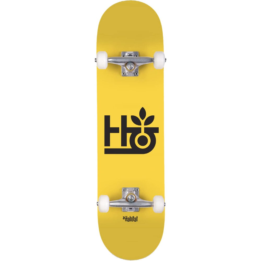 Habitat Pod Complete Skateboard -7.5 Yellow