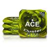 CornholeAce Cluster Flux | Yellow (Set of 4 Bags) | ACE Pro Stamped | Cluster Pad Technology | Dual Sided Slick Stick All Weather | Professional Cornhole Bags view 1