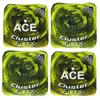 CornholeAce Cluster Flux | Yellow (Set of 4 Bags) | ACE Pro Stamped | Cluster Pad Technology | Dual Sided Slick Stick All Weather | Professional Cornhole Bags view 2