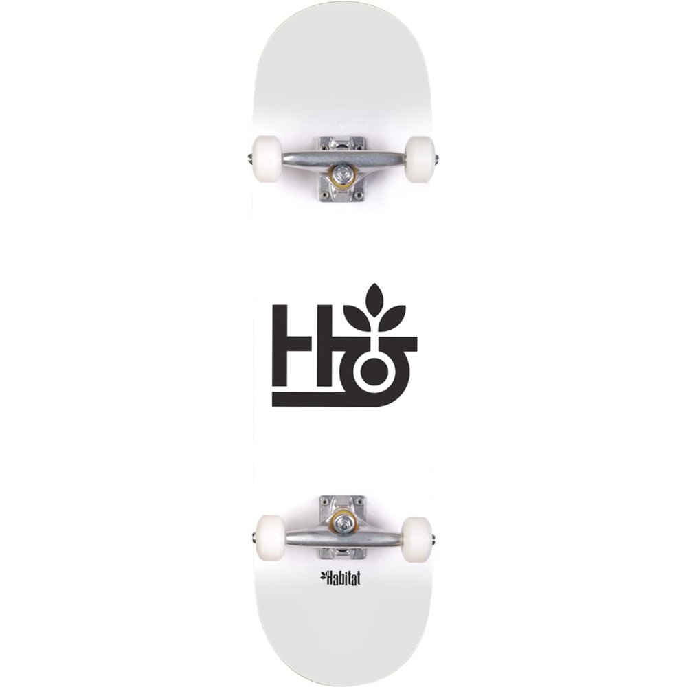 Habitat Pod Complete Skateboard -8.0 White