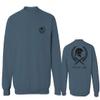 Come and Take Greek Molon Labe Spartan Workout American Men's Crewneck Sweatshirt (Indigo Blue Large) view 1