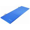 BalanceFrom 6x2 Feet 3-Panel Folding Gymnastics Mat  1.5-Inch Thick Pad with Vinyl Surface and Carrying Handles for Tumbling, Yoga, Pilates, Home Workouts, and Martial Arts view 2
