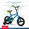 Huffy ZRX 12" Kids Bike, Ideal for Ages 3 to 5 Years Old, Front Pegs, BMX Style Handlebar, EZ Build Assembly, Designed for Growth, Durable Steel Frame, Enclosed Chain Guard, Blue view 2