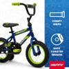 Huffy Upshot 12/16/20 Inch Boy's Bike for Kids, Multiple Color Options Available, Removable Training Wheels, BMX Design, Designed for Growth, Durable Construction, EZ Build Assembly view 2