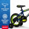 Huffy Upshot 12/16/20 Inch Boy's Bike for Kids, Multiple Color Options Available, Removable Training Wheels, BMX Design, Designed for Growth, Durable Construction, EZ Build Assembly view 3