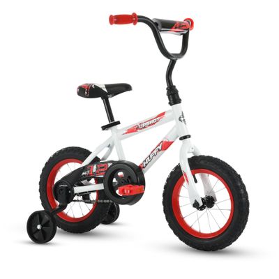 Huffy Upshot 12/16/20 Inch Boy's Bike for Kids, Multiple Color Options Available, Removable Training Wheels, BMX Design, Designed for Growth, Durable Construction, EZ Build Assembly