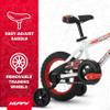 Huffy Upshot 12/16/20 Inch Boy's Bike for Kids, Multiple Color Options Available, Removable Training Wheels, BMX Design, Designed for Growth, Durable Construction, EZ Build Assembly view 3