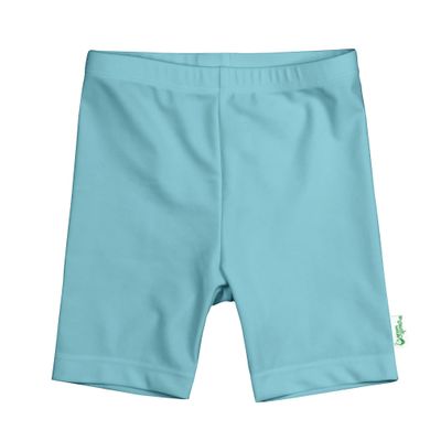 i play. by green sprouts unisex baby & Sun Shorts Swim Briefs, Aqua, 24-3T US