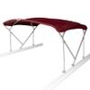 Taylor Made Products Manual Bimini Top Kit 8' or 10' Long with 8' Wide Beams for Pontoon Boats Includes Frame + Fabric + Storage Boot + Hardware view 1
