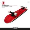Stoked Ride Shop Skateboard Complete - American Made Maple Wood - Professional Grade Board for Adults, Kids, Girls & Boys - Fully Assembled with Shorty's Wax, Skate Tool and Stickers (7.75" Red) view 2