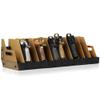 Savior Equipment Gun Pistol Revolver Firearm Handgun Rack Stand, Fit 12 of Most Long-Barreled Pistols, Cushioned Foam to Protect, Gun Safe Cabinet Storage Organizer Accessories view 1