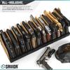 Savior Equipment Gun Pistol Revolver Firearm Handgun Rack Stand, Fit 12 of Most Long-Barreled Pistols, Cushioned Foam to Protect, Gun Safe Cabinet Storage Organizer Accessories view 3