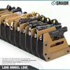 Savior Equipment Gun Pistol Revolver Firearm Handgun Rack Stand, Fit 12 of Most Long-Barreled Pistols, Cushioned Foam to Protect, Gun Safe Cabinet Storage Organizer Accessories view 4