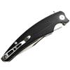 HUNT-DOWN 8" Stain Finished Blade Ball Bearing Folding Knife G10 Handle With Box view 2
