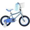Huffy Zazzle 14 Girls Bike with Basket and Streamers, Bell, Training Wheels, Blue view 2
