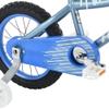 Huffy Zazzle 14 Girls Bike with Basket and Streamers, Bell, Training Wheels, Blue view 3