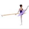Ballet Barre Single Bar 6 FT Long 1.5 Diameter White, Kids and Adults Open Bracket Wall Mounted Fixed Height Wooden Ballet Barre HomeStudio Ballet Bar, Dance Bar, S view 2