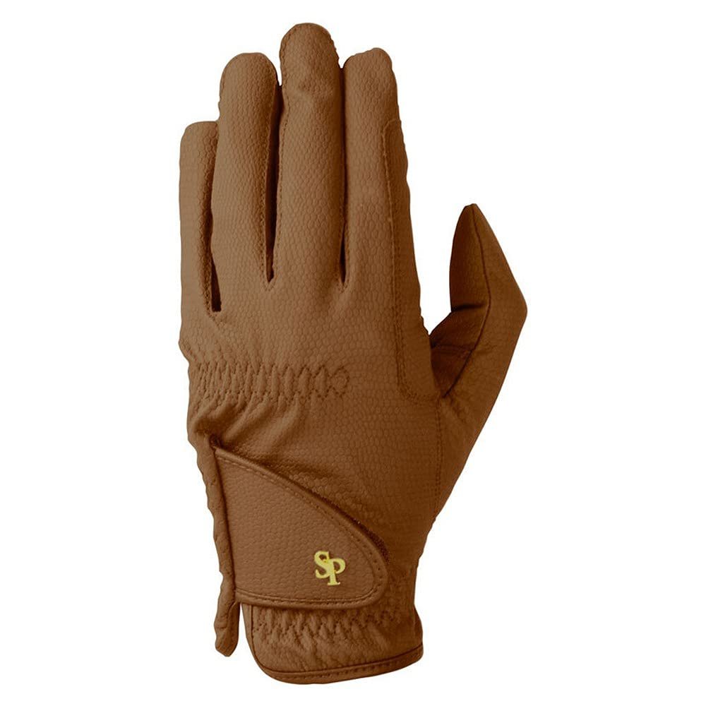Supreme Products Unisex Adult Pro Performance Riding Gloves (9) (Tan)