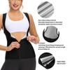 NonEcho Women Hot Sweat Sauna Suit Waist Trainer Vest Workout Tank Top Slimming Body Shaper Corset with Zipper view 2