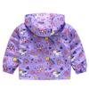 WEONEDREAM Kids Girls Boys Autumn Jackets Zipper Windbreaker Coats Light Weight Cute Cartoon Hoodies Size 18-24Months Outerwear (Design30,100) view 2
