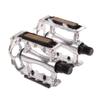 Bicycle Accessories 1 Pair Bike Pedal,Mountain Bicycles Pedals Aluminum Alloy Bike Pedals Non-Slip Bicycle Bearing Cycling Accessories Parts Bike Parts (Color : Silver) view 1