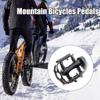 Bicycle Accessories 1 Pair Bike Pedal,Mountain Bicycles Pedals Aluminum Alloy Bike Pedals Non-Slip Bicycle Bearing Cycling Accessories Parts Bike Parts (Color : Silver) view 2