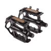 Bicycle Accessories 1 Pair Bike Pedal,Mountain Bicycles Pedals Aluminum Alloy Bike Pedals Non-Slip Bicycle Bearing Cycling Accessories Parts Bike Parts (Color : Silver) view 3