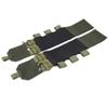 LytHarvest Elastic Cummerbund for Vest Quick Release Mounting Strap Tactical Stretch Cummerbund with 3 x AR Magazine Pouches for JPC CPC LBT LBX (Army Green) view 1