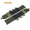 LytHarvest Elastic Cummerbund for Vest Quick Release Mounting Strap Tactical Stretch Cummerbund with 3 x AR Magazine Pouches for JPC CPC LBT LBX (Army Green) view 2