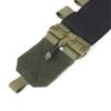 LytHarvest Elastic Cummerbund for Vest Quick Release Mounting Strap Tactical Stretch Cummerbund with 3 x AR Magazine Pouches for JPC CPC LBT LBX (Army Green) view 4
