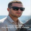 ATTCL Sports Polarized Sunglasses for Men: Secure Anti-Slip Lightweight TR90 Square Frame UV Protection for Driving Fishing Climbing 1124 Brown Grey view 2