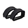 Bicycle Accessories 1pair Nylon Bicycle Pedal,Straps Toe Clip Foot Strap Belt Adhesivel Bicycle Pedal Tape Fixed Gear Bike Cycling Cover Bike Parts (Color : 1 Pair Black) view 1