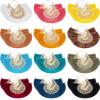 12 Pairs Statement Tassel Earrings Hoop Tassel Earrings Bohemian Geometric Handmade Earrings for Women(Stylish Style) view 1