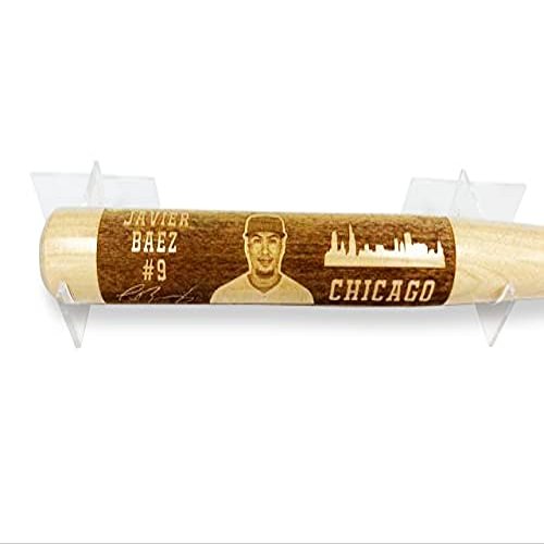 Best Baseball Gifts Laser-Engraved Design-3 Wood Baseball Bat (18" Miniature)