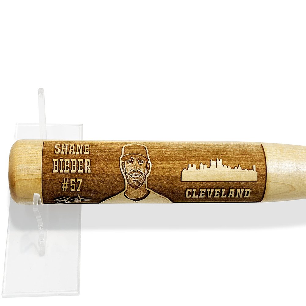 Best Baseball Gifts Laser-Engraved Design-20 Wood Baseball Bat (18" Miniature)